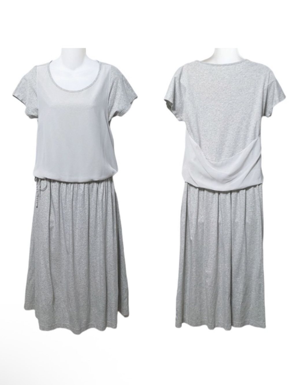 ZUKKA PRO Layered Minimalist Midi Dress M